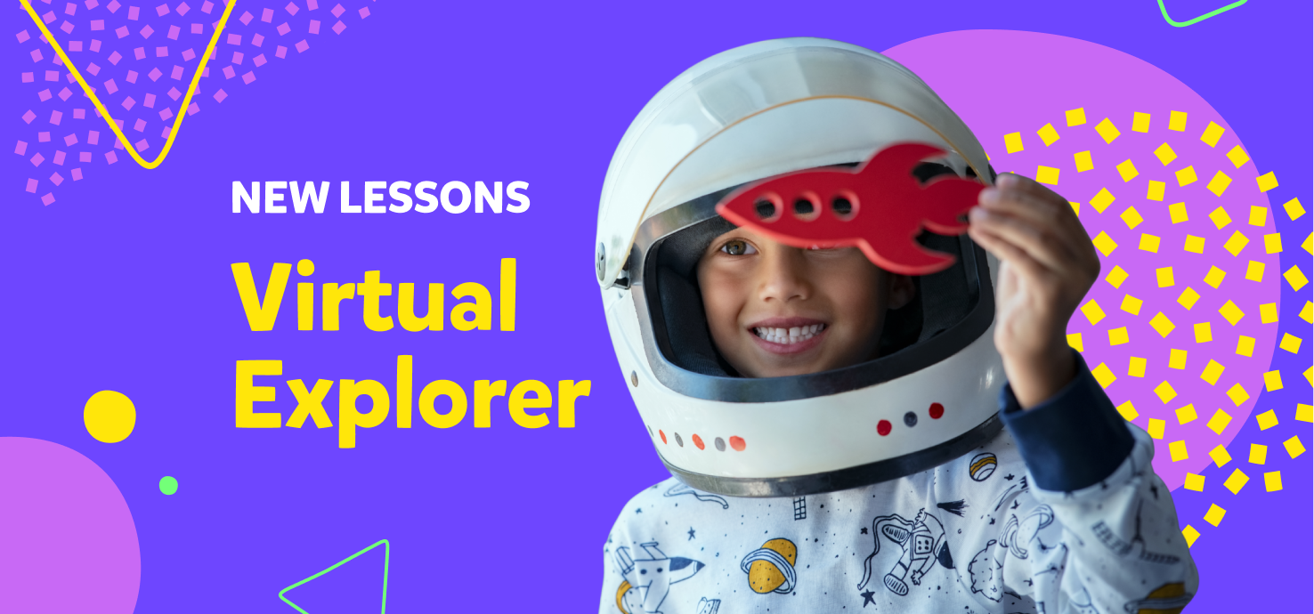 a Nové lekce Virtual Explorer VR