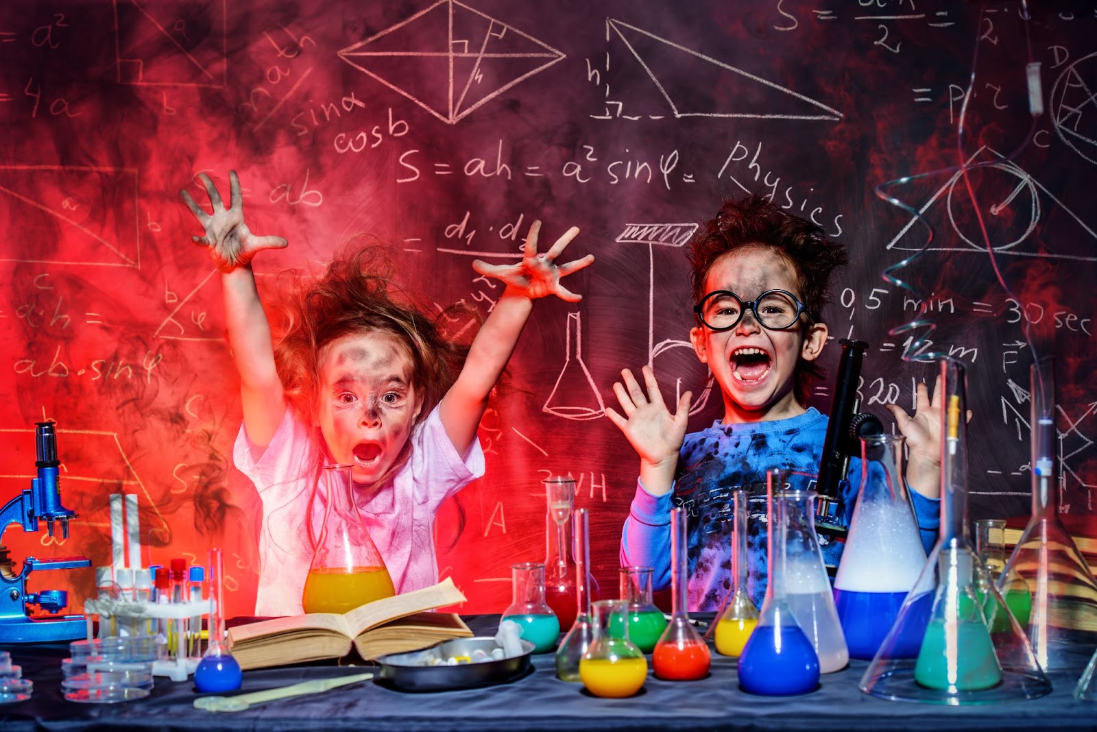 Zábavné chemické pokusy pro děti